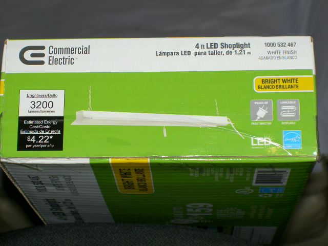 light - 4ft LED Shoplight - Home Depot